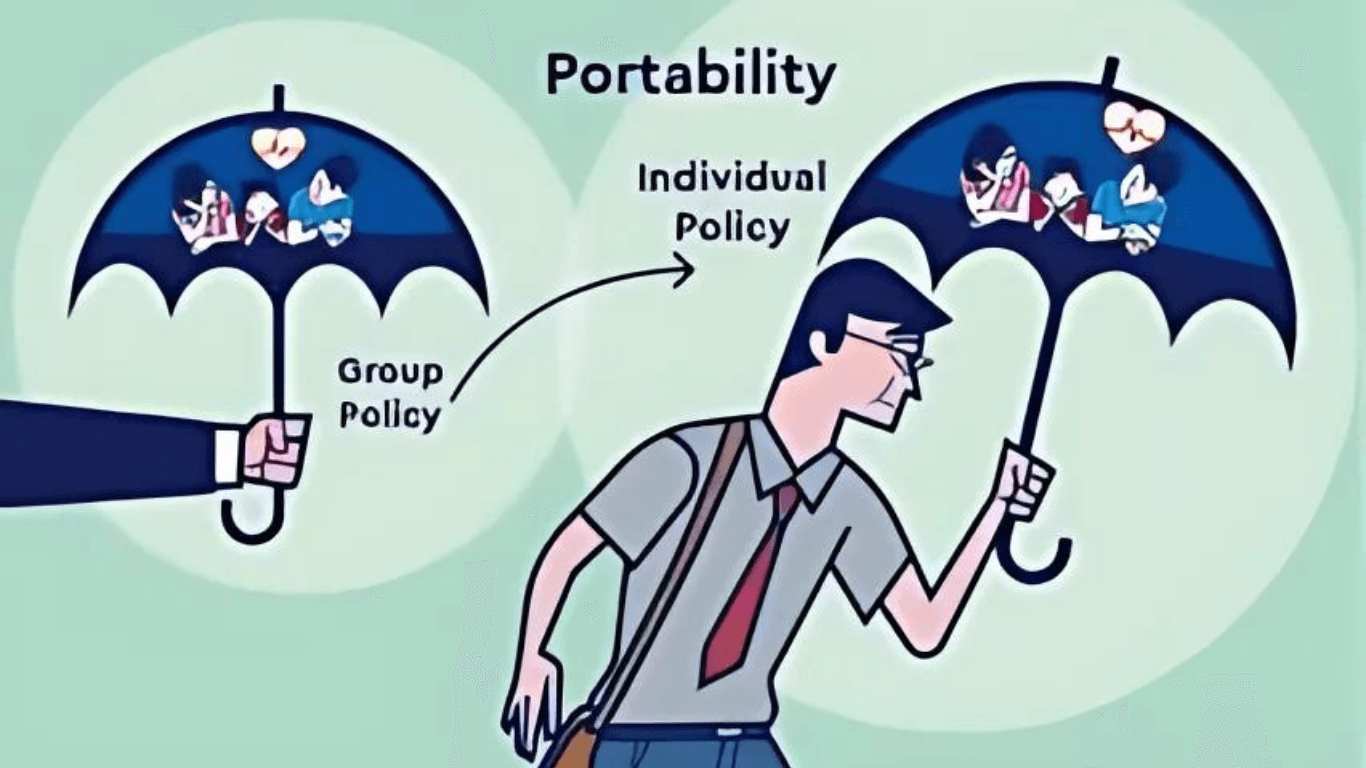 How to port group health policy to an individual health policy